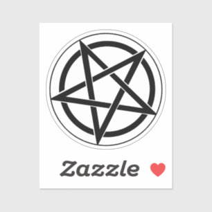 Sticker Symbole du pentagramme