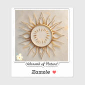 Sticker "Symbole du soleil" (Feuille)