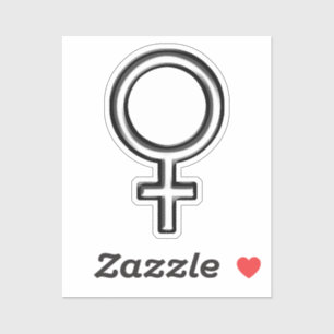 Sticker Symbole féminin