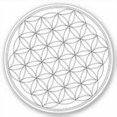 Sticker Symbole Fleur de Vie (Devant)