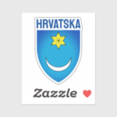 Sticker Symbole le plus ancien - Croatie (Feuille)