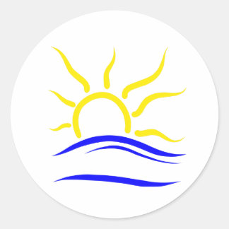 Sticker Symbole Naturiste