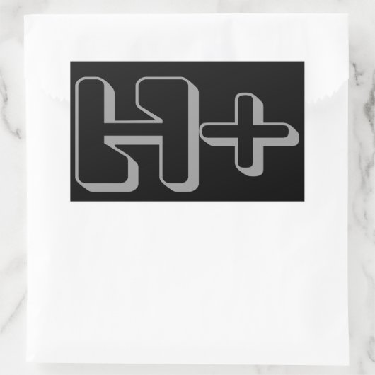 Sticker SYMBOLE TRANSHUMANISME (Sac)