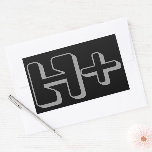 Sticker SYMBOLE TRANSHUMANISME (Enveloppe)