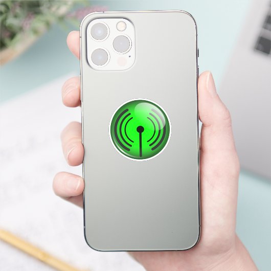 Sticker Symbole Wi-Fi (Téléphone)