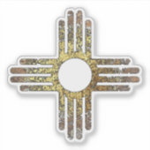 Sticker Symbole Zia Sun (Devant)