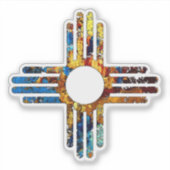 Sticker Symbole Zia Sun (Devant)