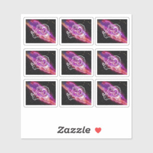 Sticker Symbole zodiaque de la constellation des baies de 