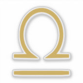 Sticker SYMBOLE Zodiaque Libra (Devant)