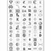 Sticker Symboles Kosher recommandés (Devant)