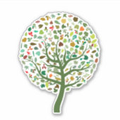 Sticker Sympa arbre de vie (Devant)