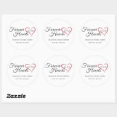 Sticker Sympathy Memorial funéraire (Feuille)