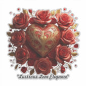 Sticker "Symphonie du coeur lumineux" (Devant)