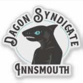 Sticker Syndicat Dagon : Sceau Innsmouth (Devant)