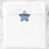 Sticker Synthaholic Life Star (Sac)