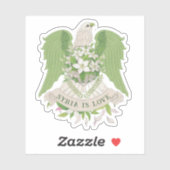 Sticker Syrie L'Eagle Bursting Jasmine Punir Le Jasminle E (Feuille)