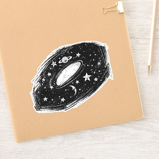 Sticker Système solaire (Carnet)