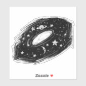 Sticker Système solaire (Feuille)