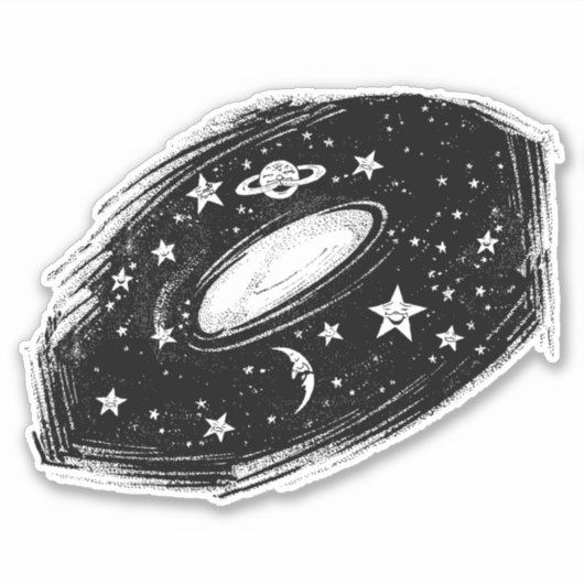 Sticker Système solaire (Devant)