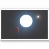 Sticker Système Triple Étoiles Hd 131399 (Devant)