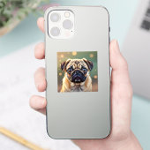 Sticker T Pug Adorable de près | Chien Mignon (Téléphone)