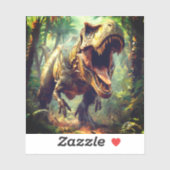 Sticker T-Rex (Feuille)