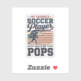 Sticker T-shirt drôle de football pops dessin de gravure v