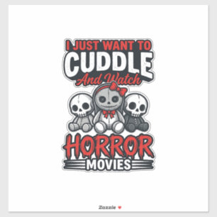 Sticker T-shirt graphique vintage avec un design de film d