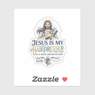 Sticker T-Shirt Inspiration pour Coiffeur Salon de Beauté 