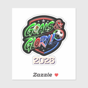 Sticker T-Shirt pour célébrer la Coupe du Monde 2026