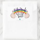 Sticker - Tabarnak qu'on a hâte que ça aille ben! (Sac)