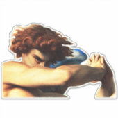 Sticker Tableau Fallen Angel par Alexandre Cabanel (Devant)