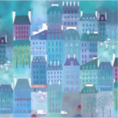 Sticker Tableau Paris Blues (Devant)