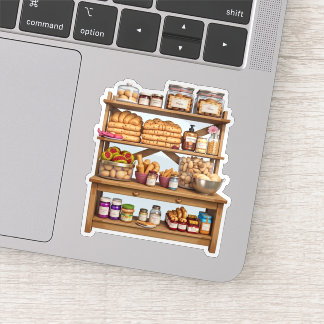Sticker Tablette de Pantry Artisan avec Delicacs