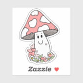 Sticker Tabouret Rose Cute (Feuille)