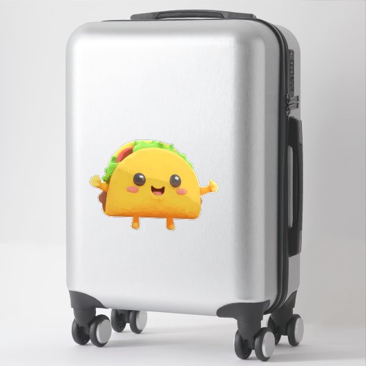 Sticker Taco (Sur valise)