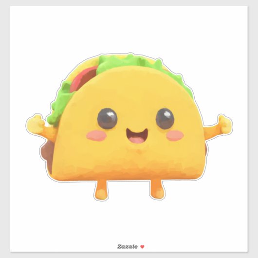 Sticker Taco (Feuille)