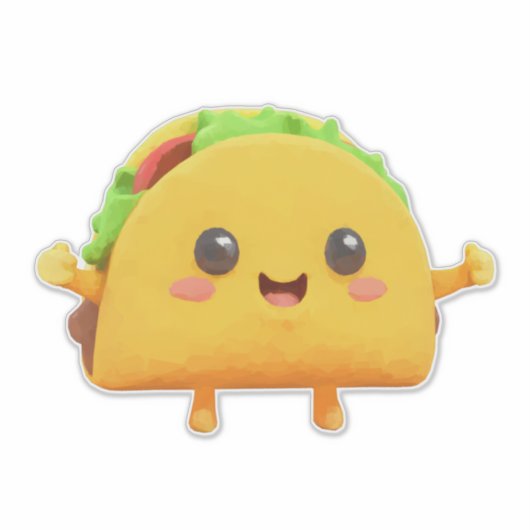 Sticker Taco (Devant)