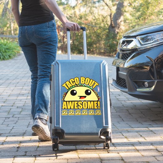 Sticker Taco Bout Awesome (Valise Insitu)