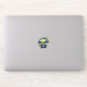 Sticker Tacoleon Tinyhands coupe personnalisée