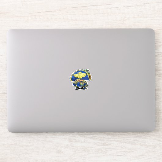 Sticker Tacoleon Tinyhands coupe personnalisée (Ordinateur)