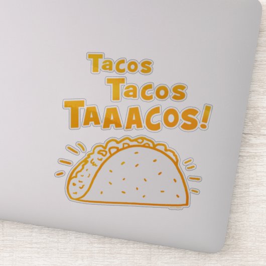 Sticker Tacos Tacos (Détail)