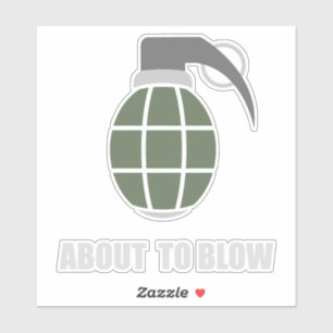 Sticker Tactical Army Grenade