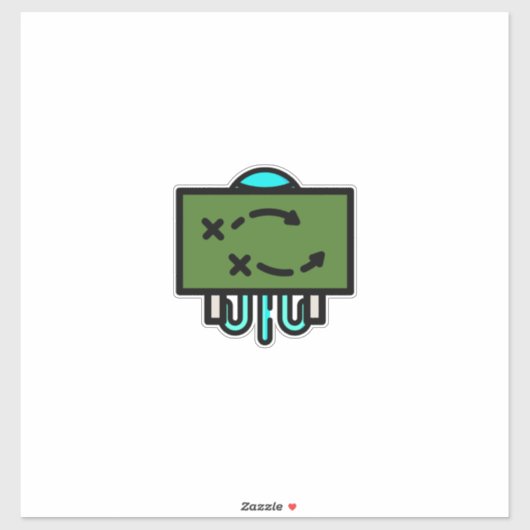 Sticker tactique (Feuille)