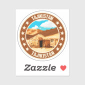 Sticker Tadjikistan (Feuille)