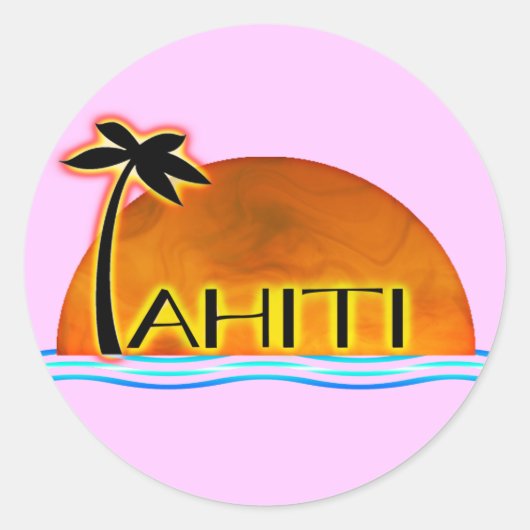 Sticker Tahiti (Devant)