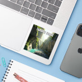 Sticker Taïwan Taroko Gorge Travel (Ordinateur portable avec iPhone)