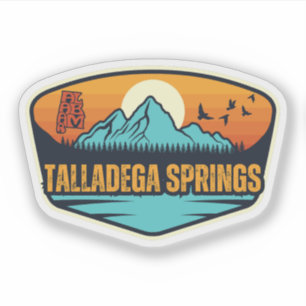 Sticker Talladega Springs, Alabama