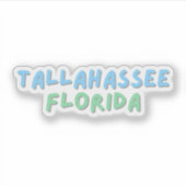 Sticker Tallahassee Floride (Devant)
