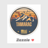 Sticker Tamarac, Floride (Feuille)
